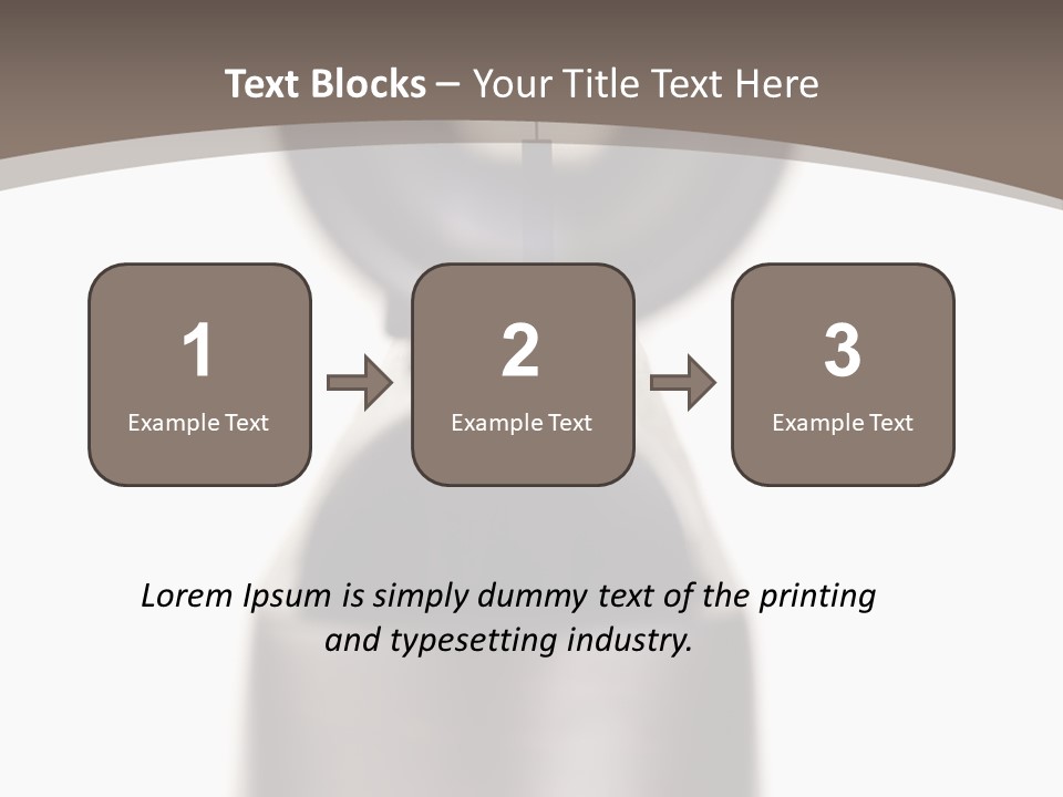 Butt Wooden Sight PowerPoint Template