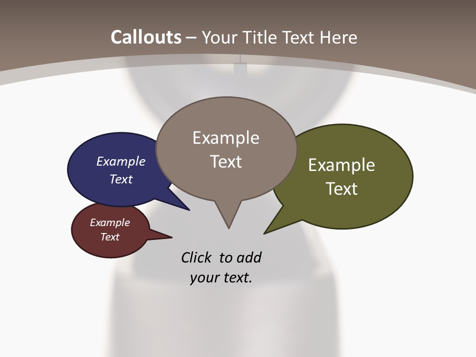 Butt Wooden Sight PowerPoint Template