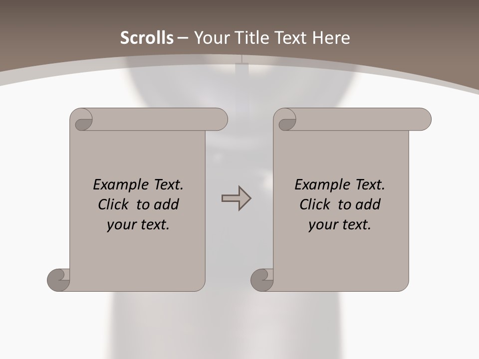 Butt Wooden Sight PowerPoint Template