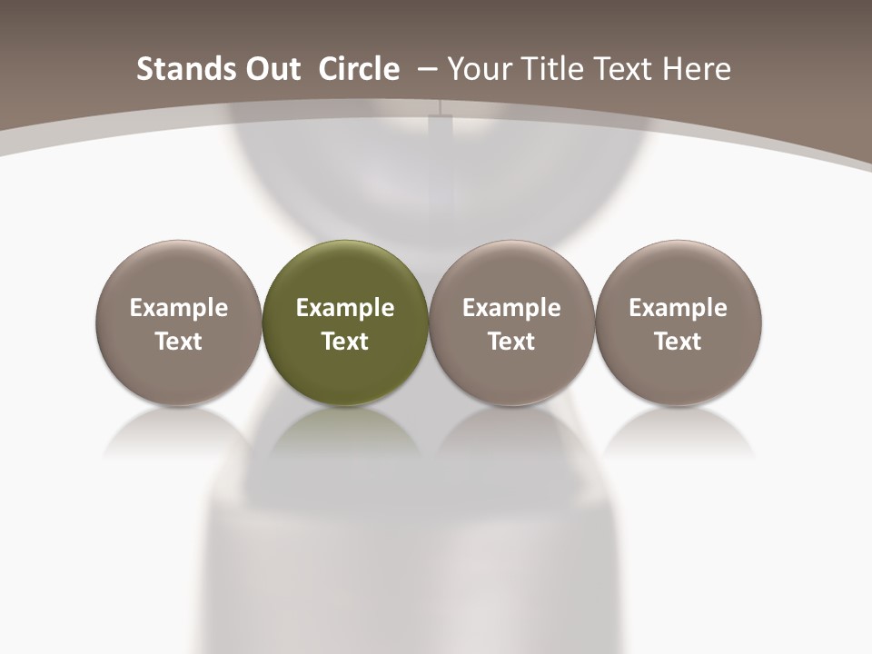 Butt Wooden Sight PowerPoint Template