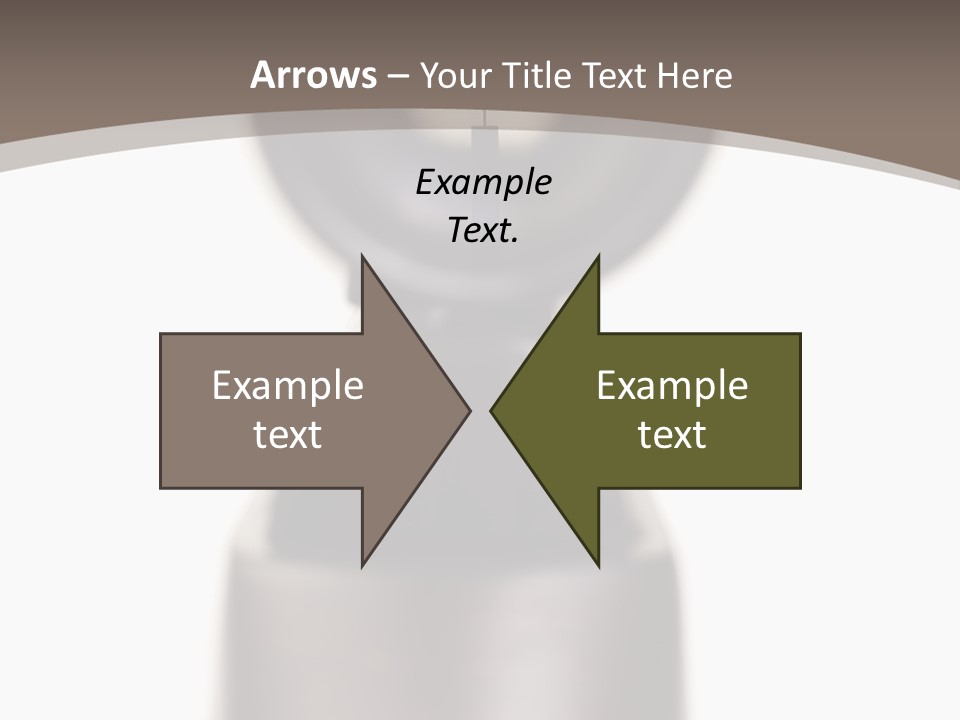 Butt Wooden Sight PowerPoint Template