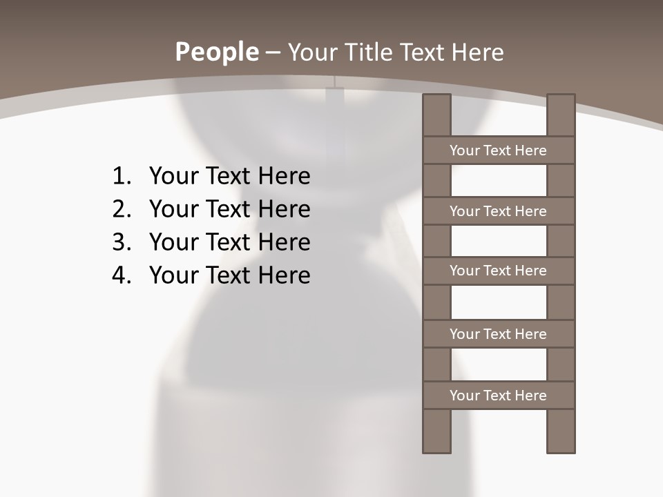 Butt Wooden Sight PowerPoint Template