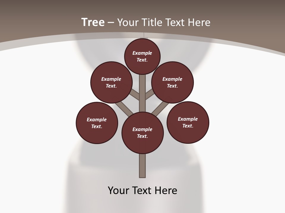 Butt Wooden Sight PowerPoint Template