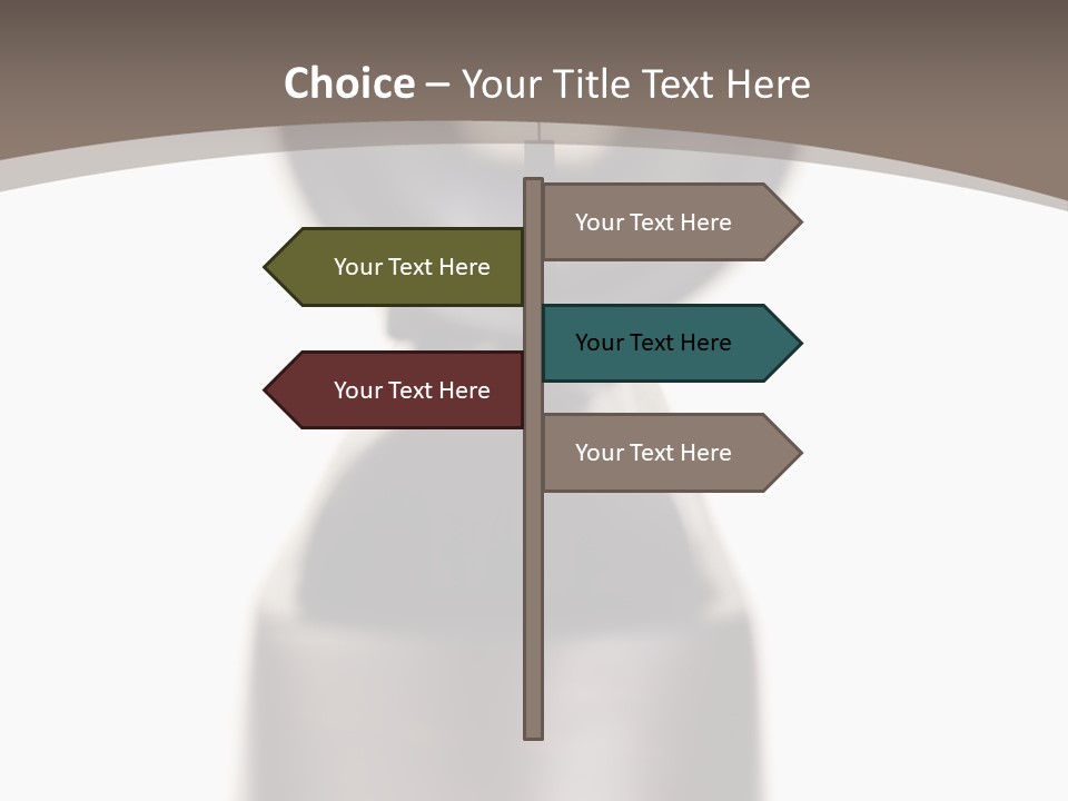 Butt Wooden Sight PowerPoint Template