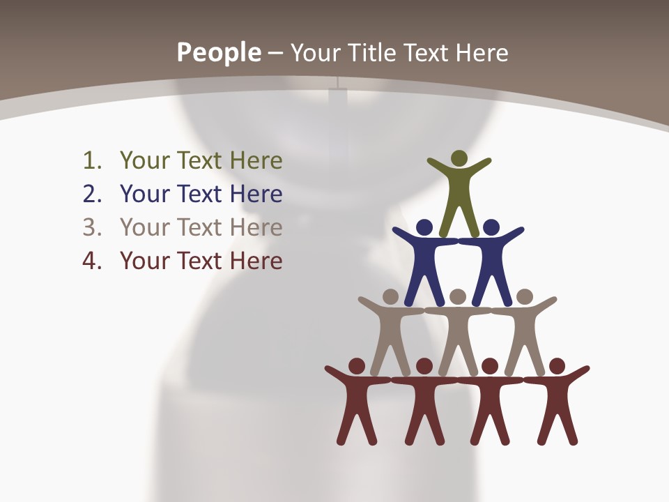 Butt Wooden Sight PowerPoint Template