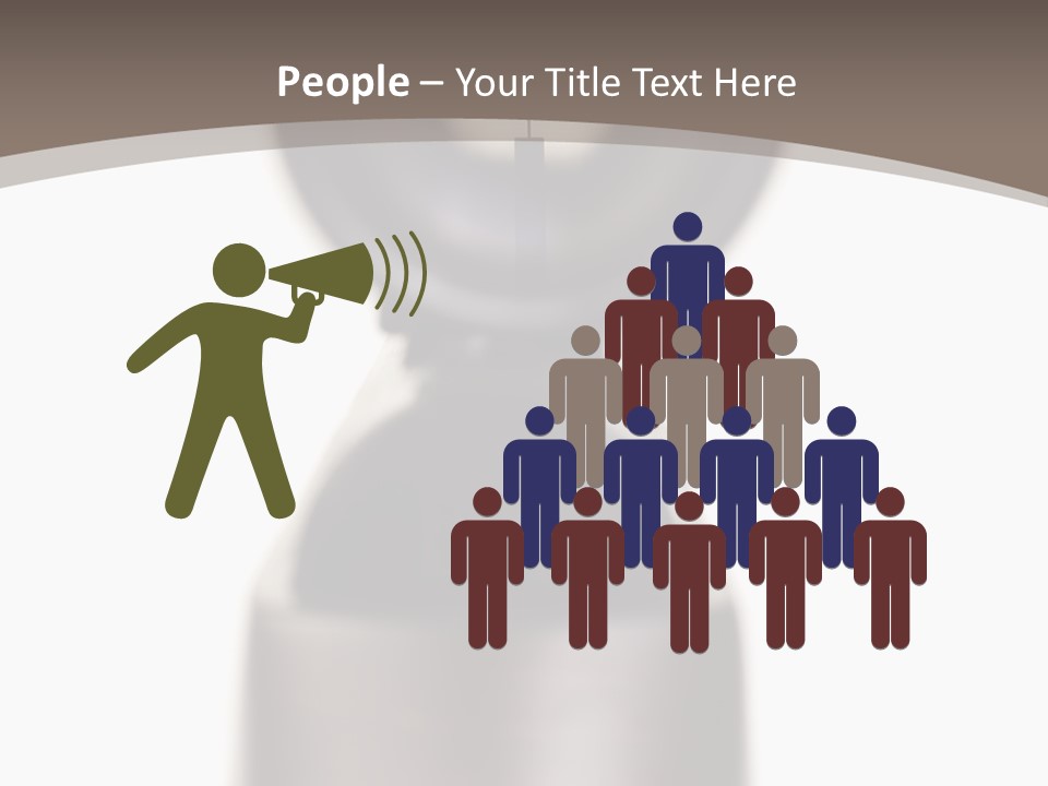 Butt Wooden Sight PowerPoint Template