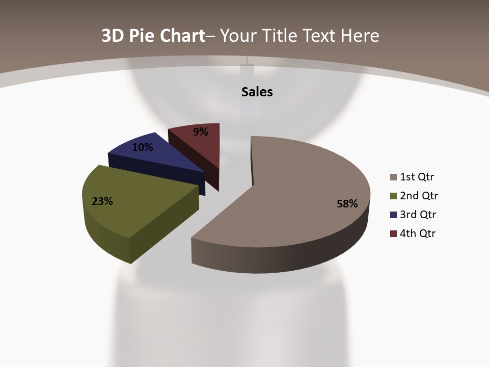 Butt Wooden Sight PowerPoint Template