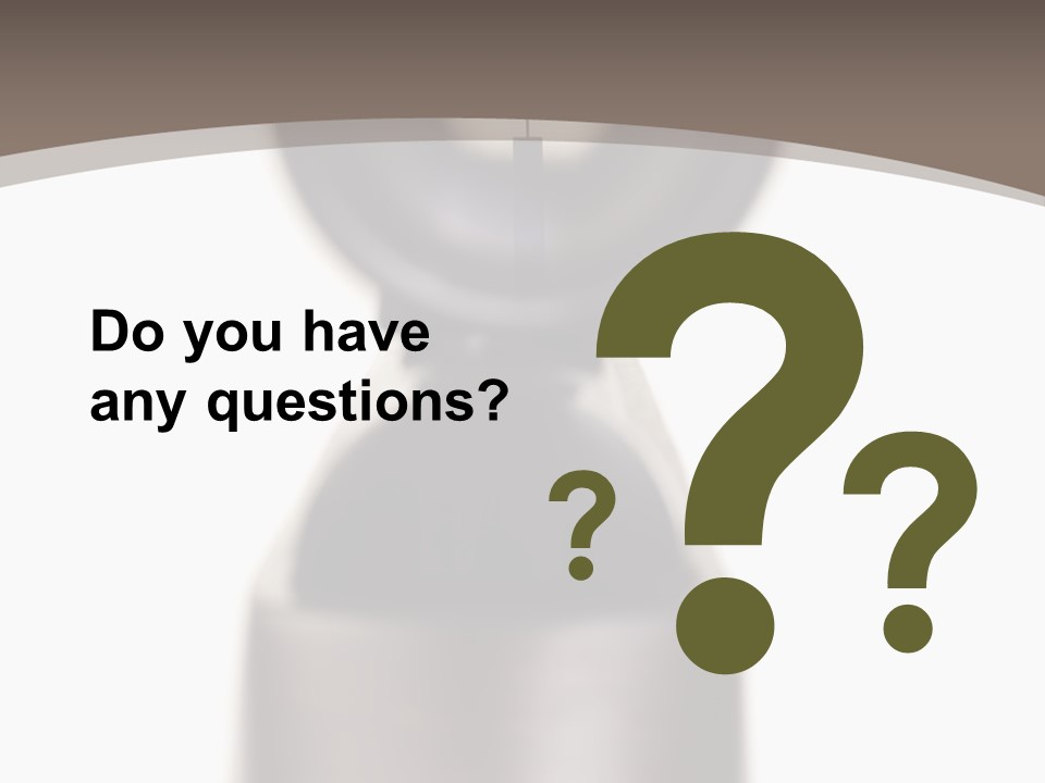 Butt Wooden Sight PowerPoint Template