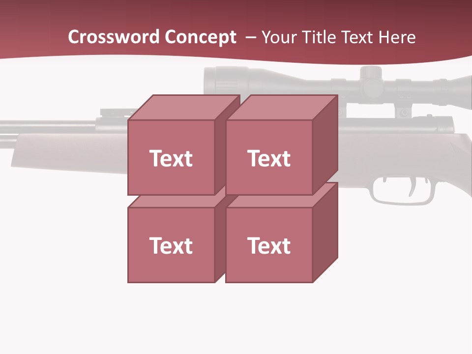 Isolated Path Sight PowerPoint Template