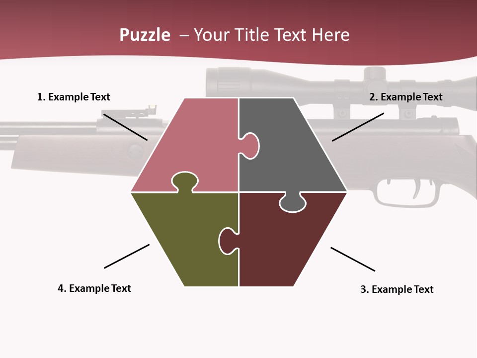 Isolated Path Sight PowerPoint Template