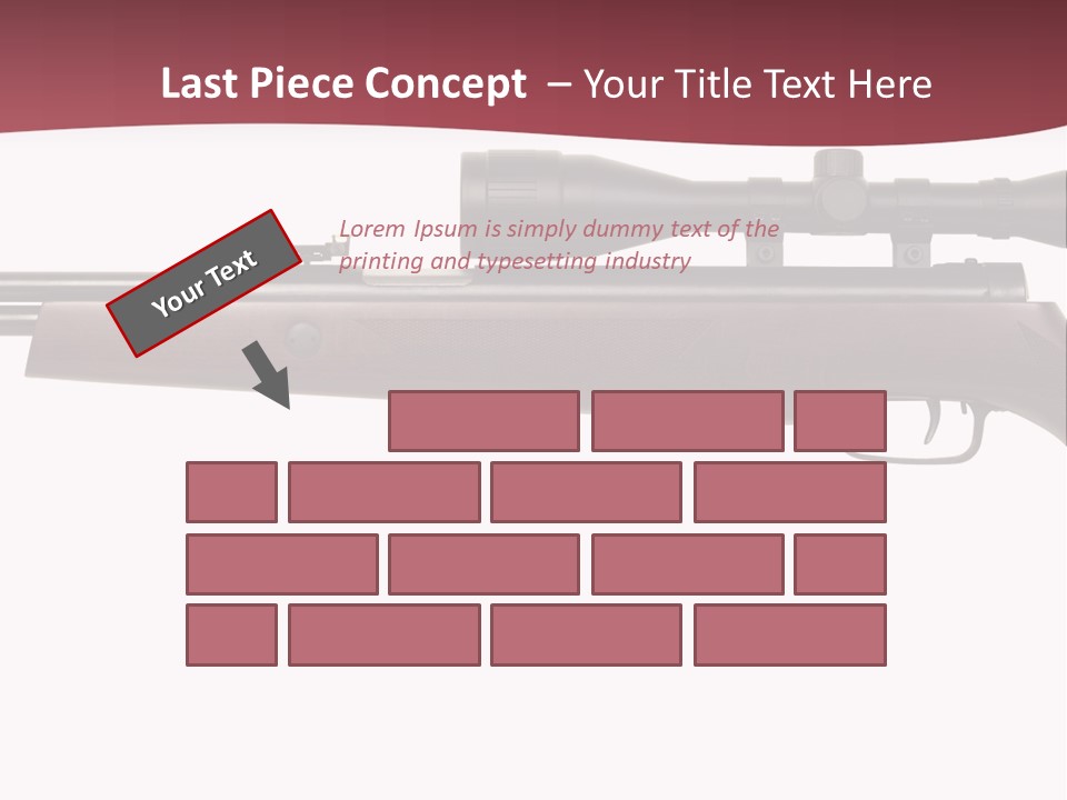Isolated Path Sight PowerPoint Template