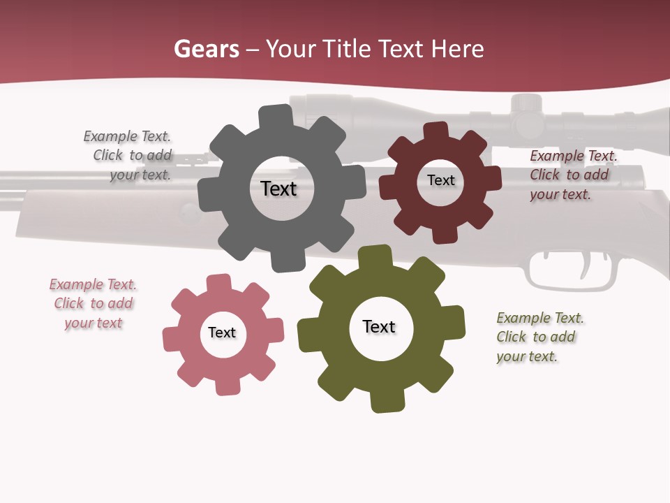 Isolated Path Sight PowerPoint Template