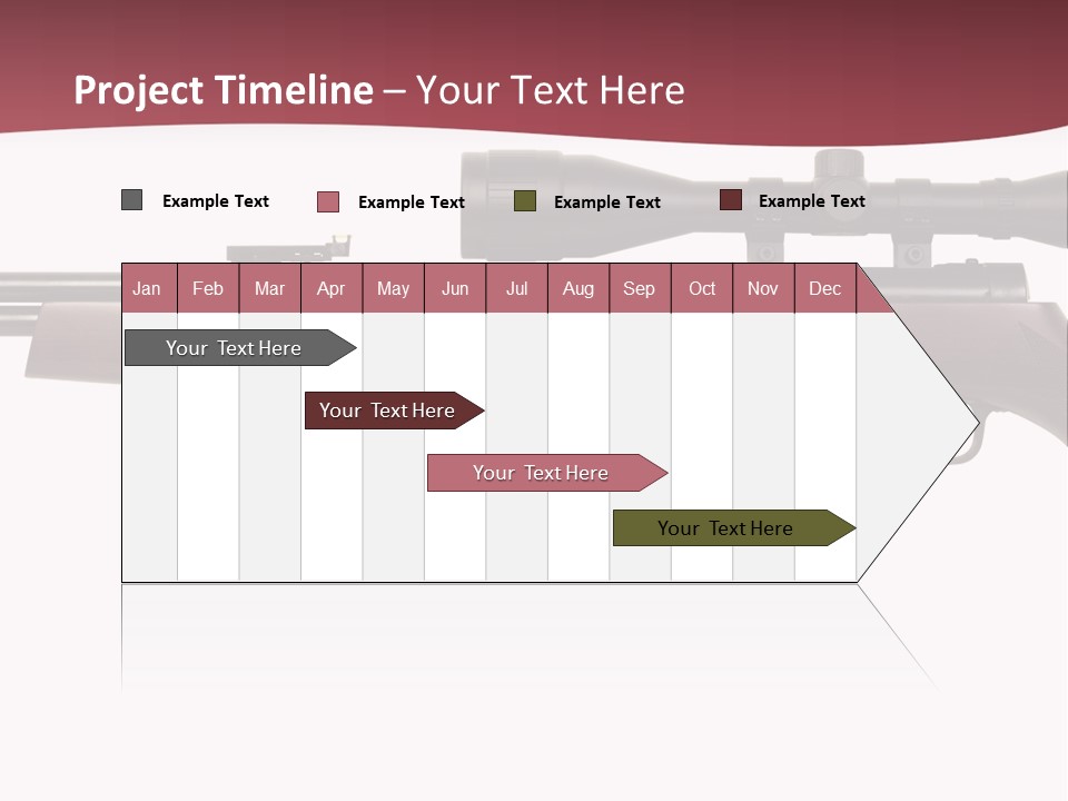 Isolated Path Sight PowerPoint Template