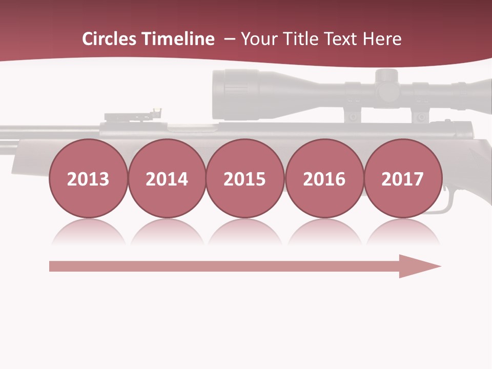 Isolated Path Sight PowerPoint Template