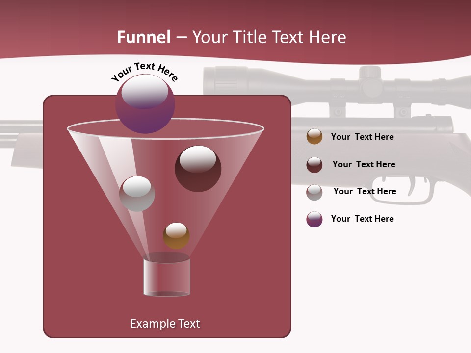 Isolated Path Sight PowerPoint Template