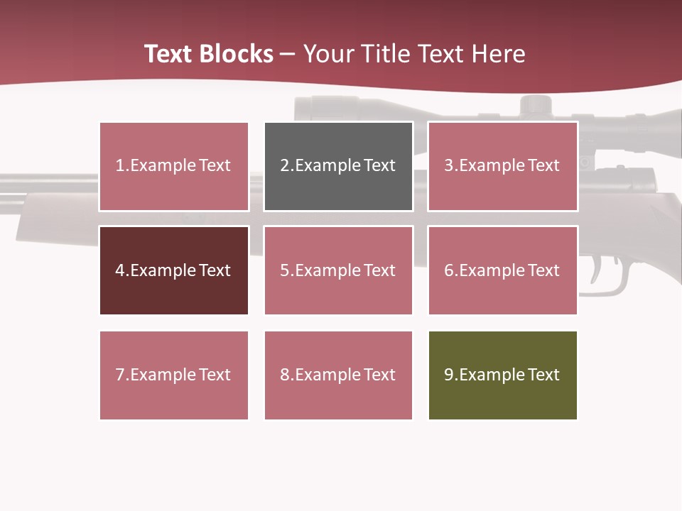 Isolated Path Sight PowerPoint Template