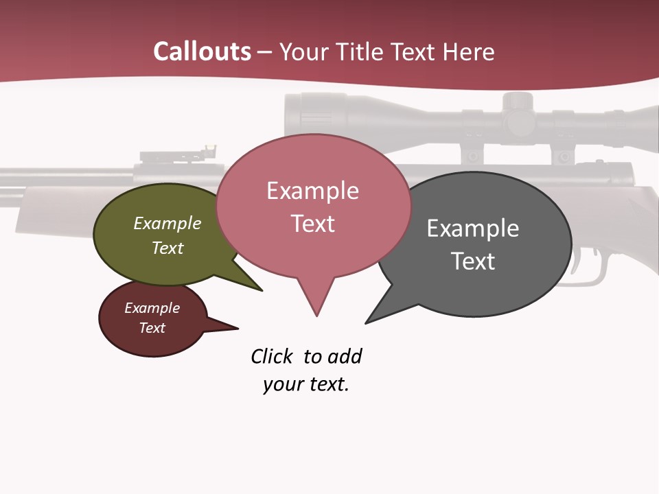 Isolated Path Sight PowerPoint Template