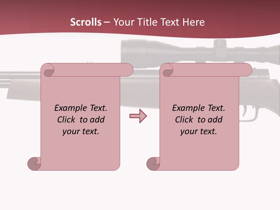 Isolated Path Sight PowerPoint Template