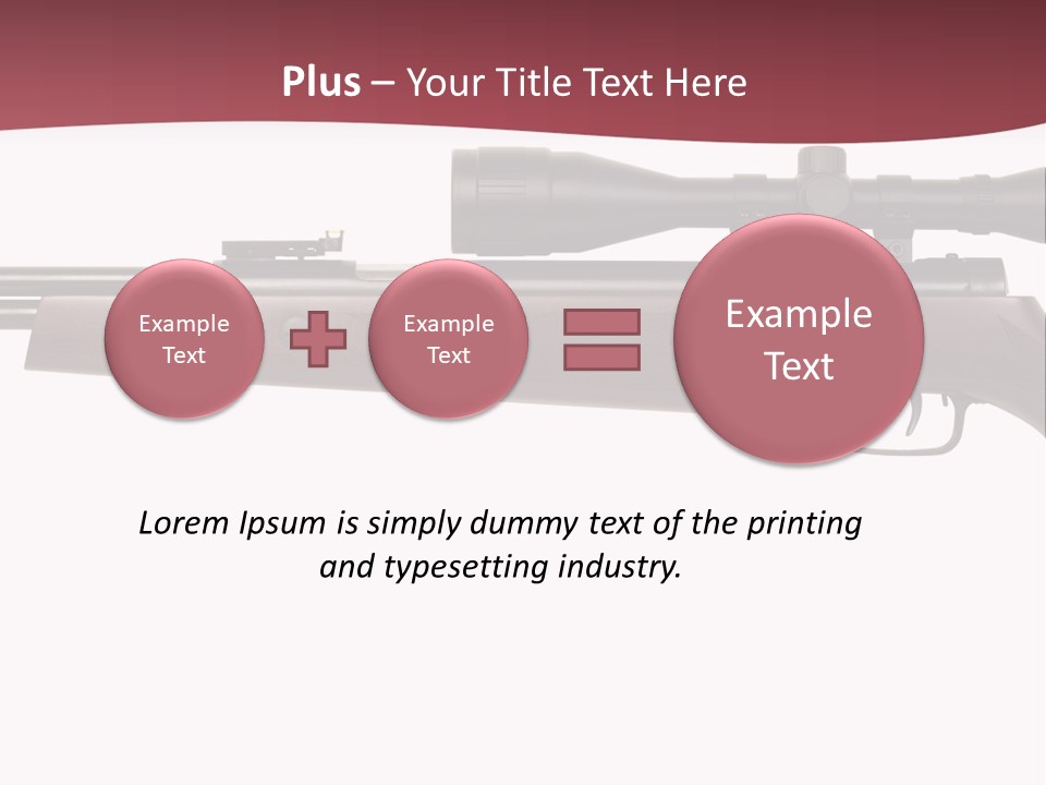 Isolated Path Sight PowerPoint Template