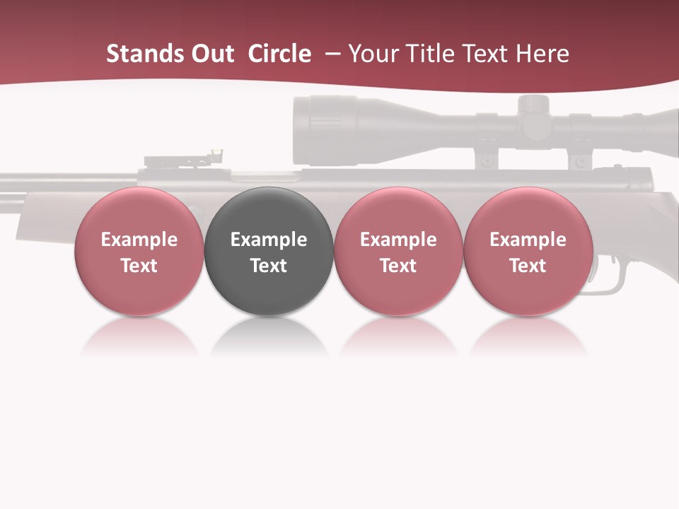 Isolated Path Sight PowerPoint Template