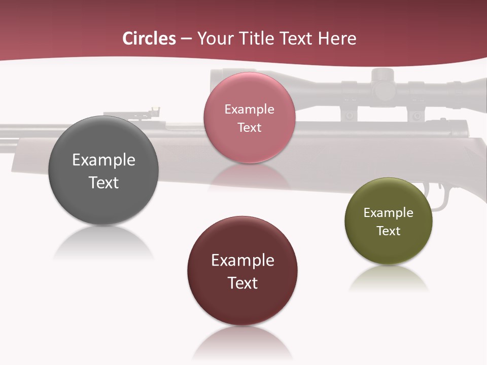 Isolated Path Sight PowerPoint Template
