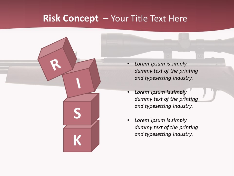 Isolated Path Sight PowerPoint Template