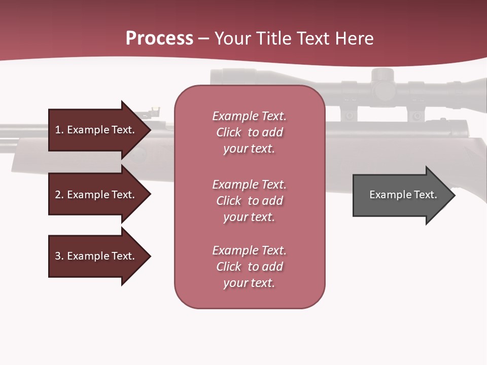 Isolated Path Sight PowerPoint Template