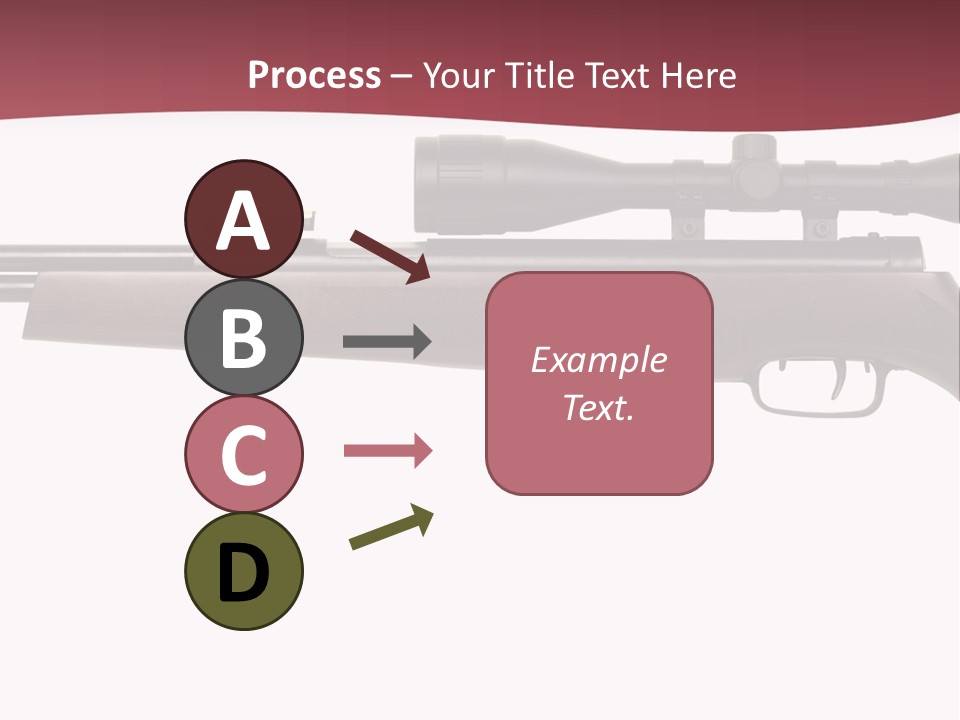 Isolated Path Sight PowerPoint Template