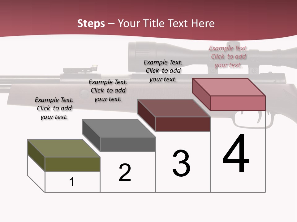 Isolated Path Sight PowerPoint Template