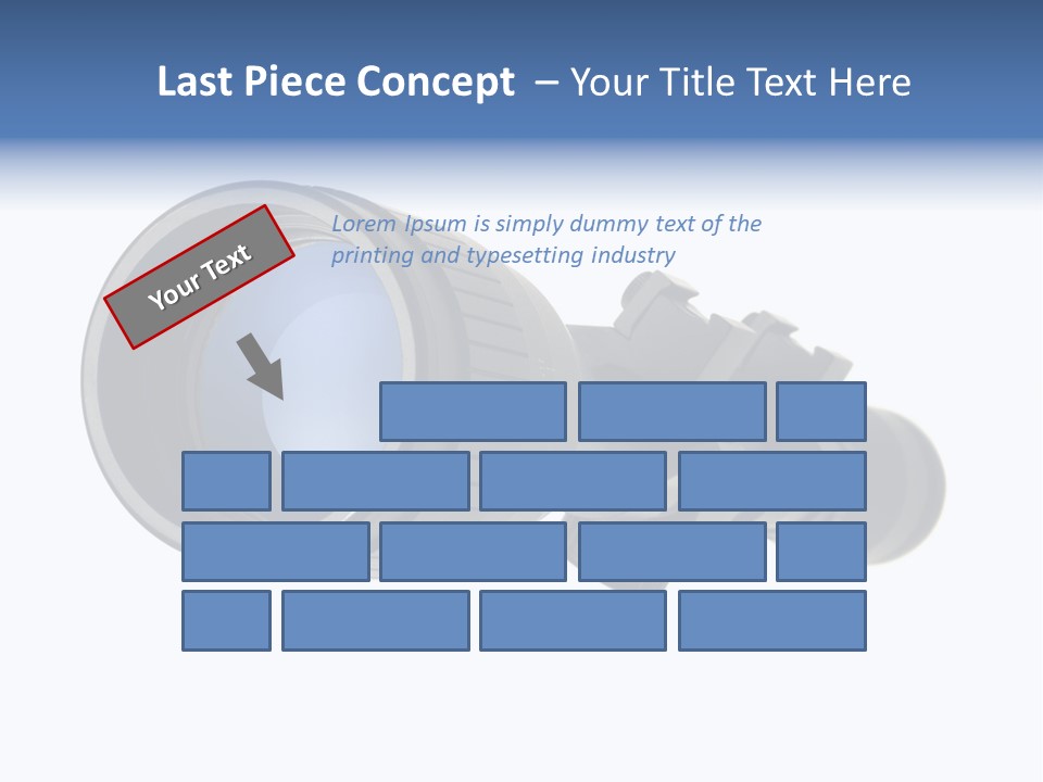 White Military Gun PowerPoint Template