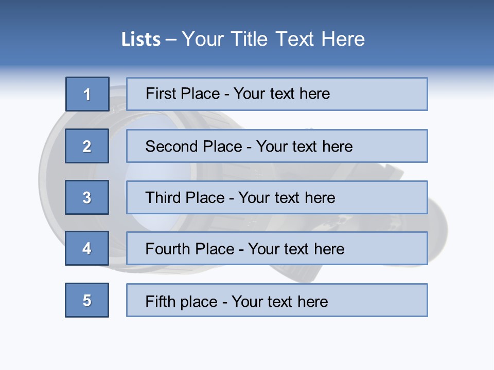 White Military Gun PowerPoint Template