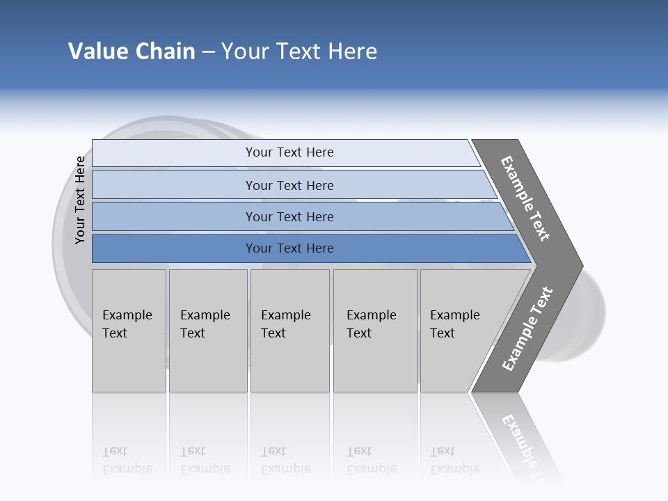 White Military Gun PowerPoint Template