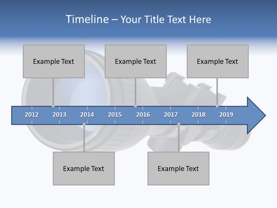 White Military Gun PowerPoint Template