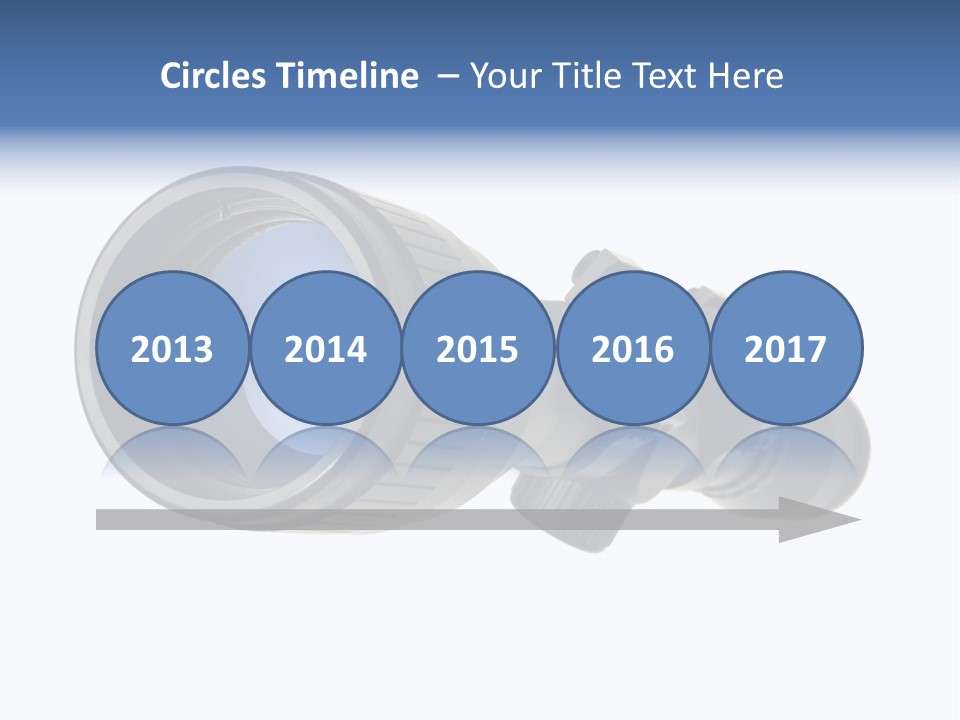 White Military Gun PowerPoint Template