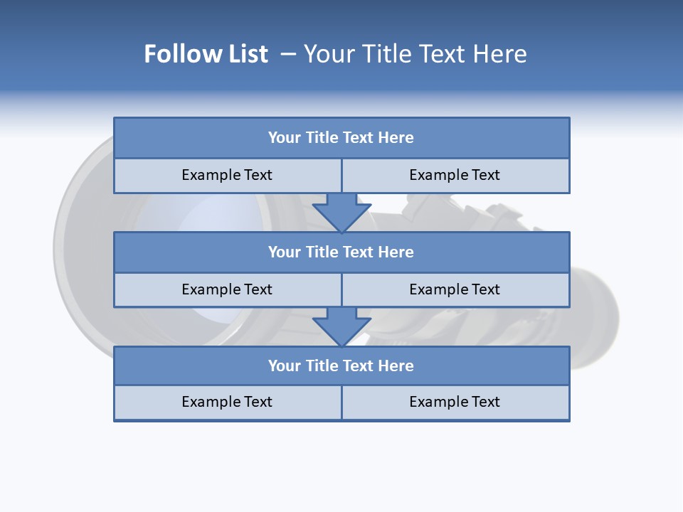 White Military Gun PowerPoint Template