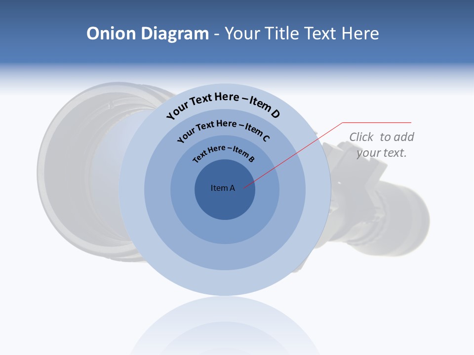White Military Gun PowerPoint Template