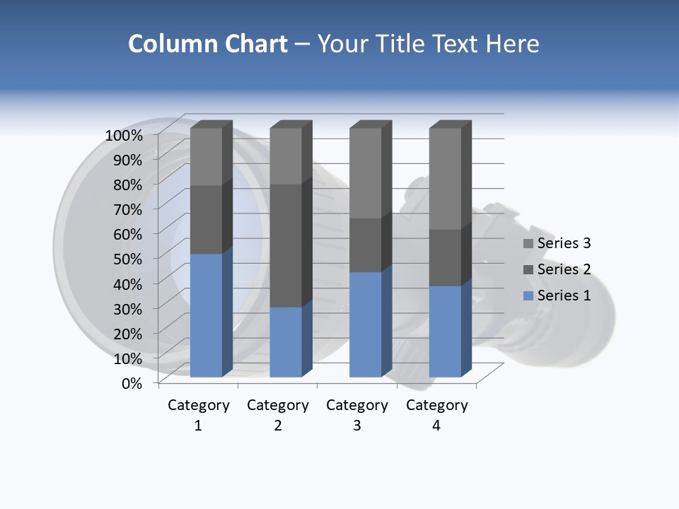 White Military Gun PowerPoint Template