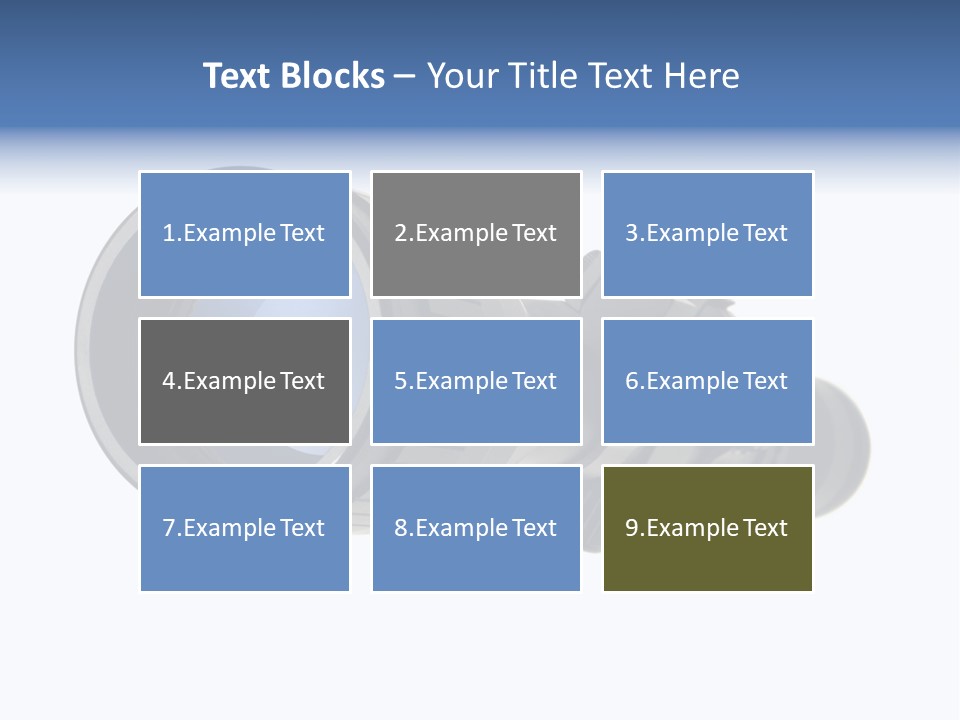 White Military Gun PowerPoint Template