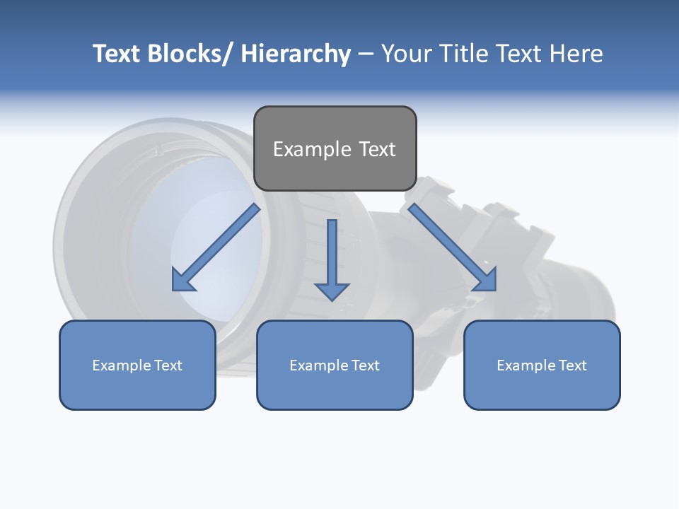 White Military Gun PowerPoint Template