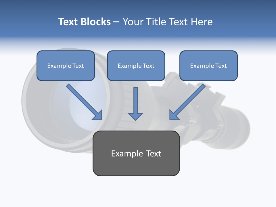 White Military Gun PowerPoint Template
