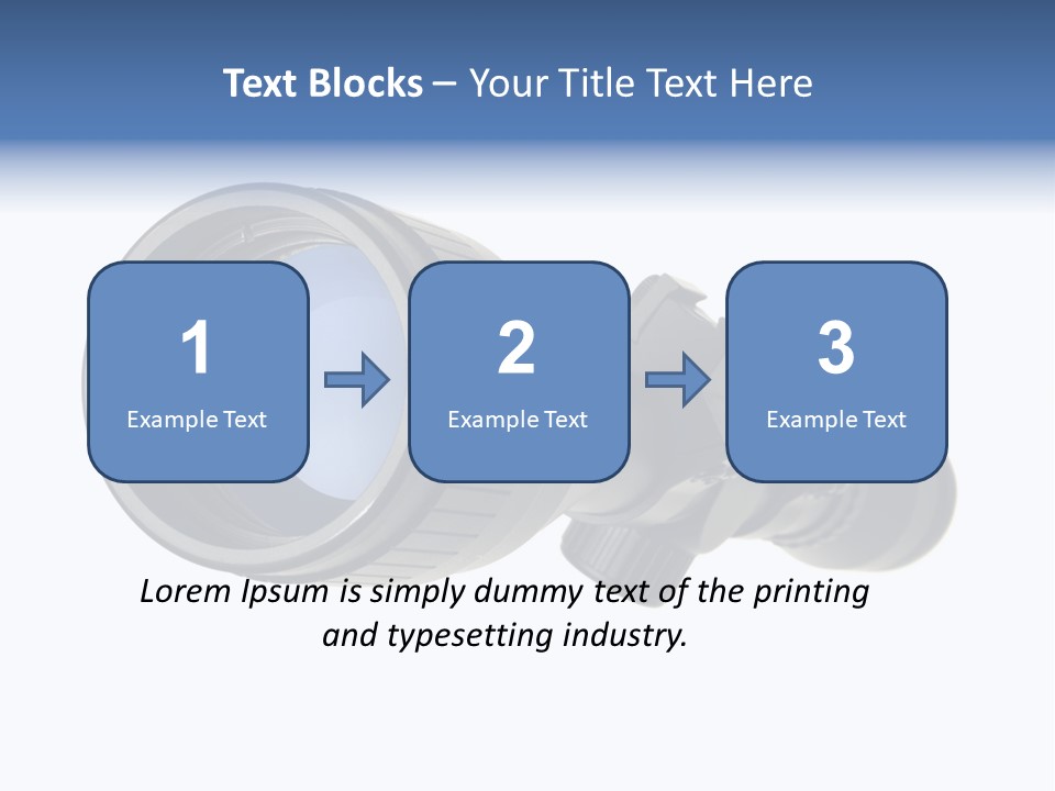 White Military Gun PowerPoint Template