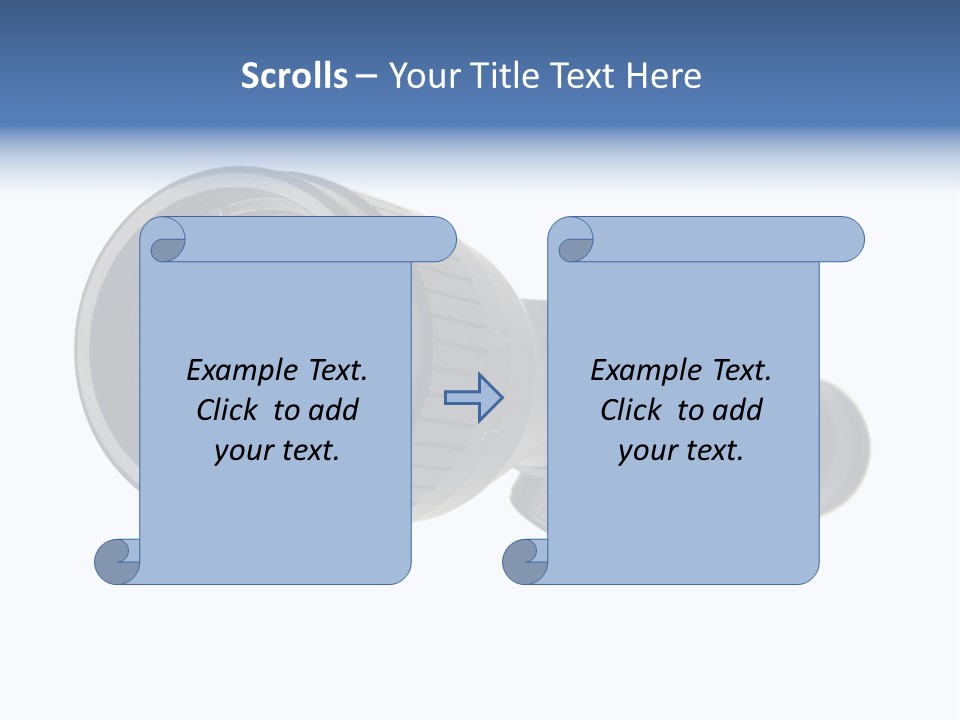 White Military Gun PowerPoint Template