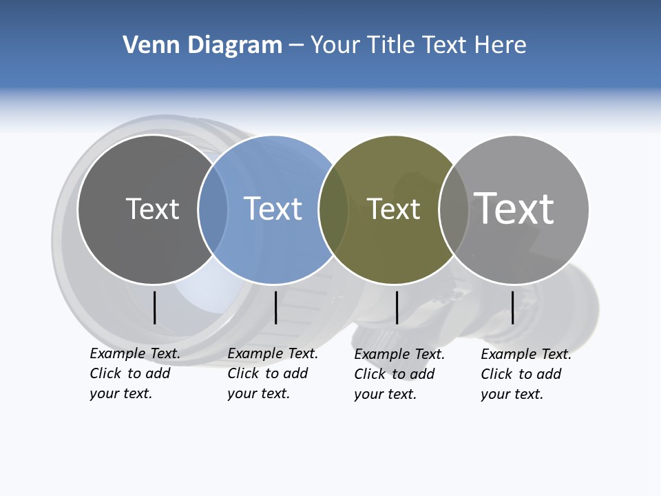 White Military Gun PowerPoint Template