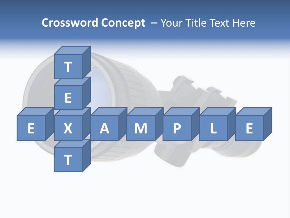 White Military Gun PowerPoint Template