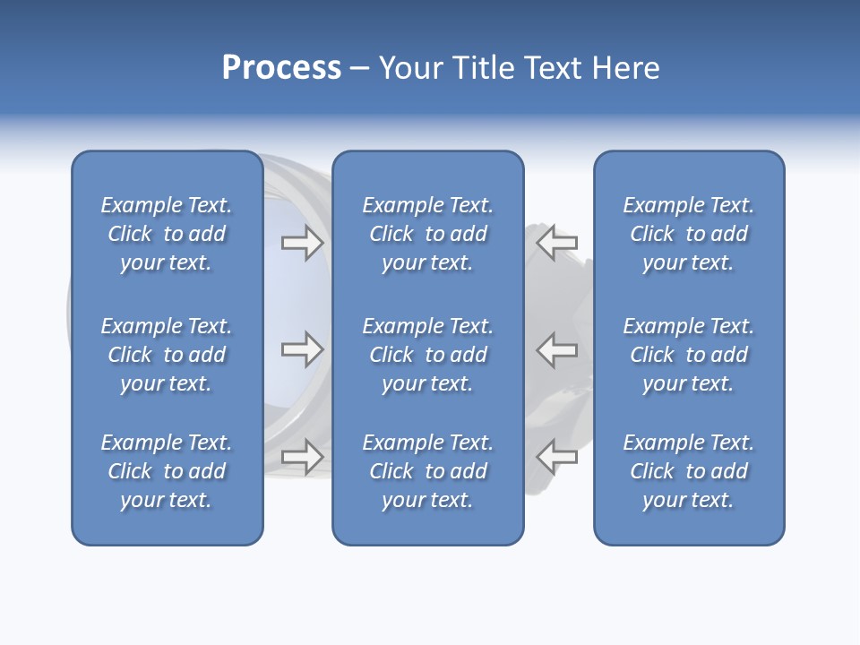 White Military Gun PowerPoint Template