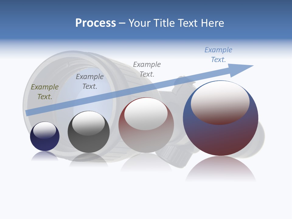 White Military Gun PowerPoint Template