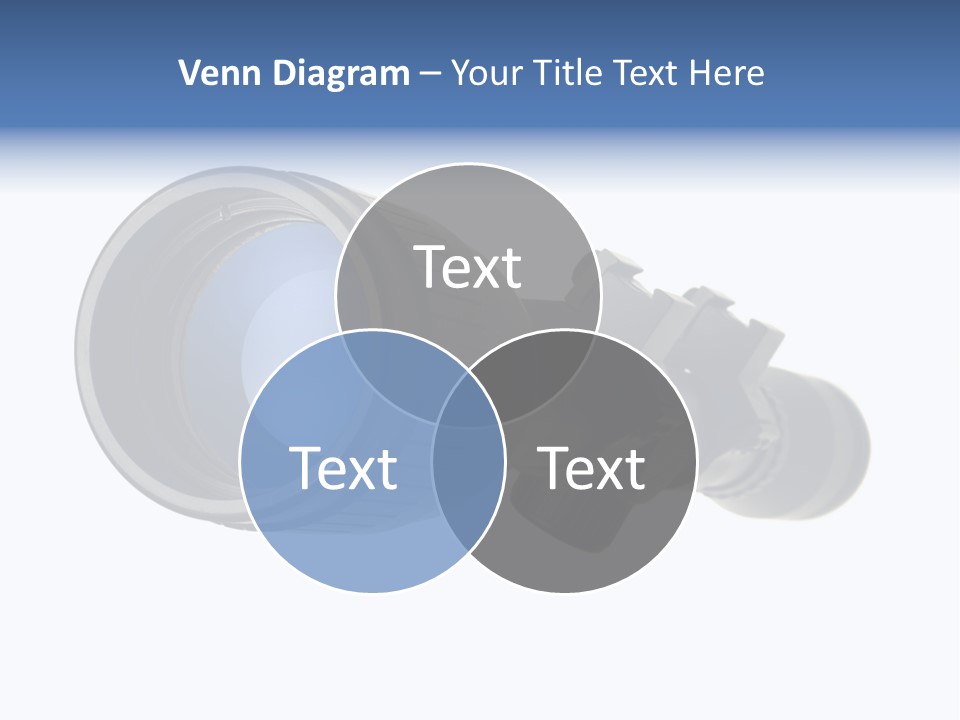 White Military Gun PowerPoint Template