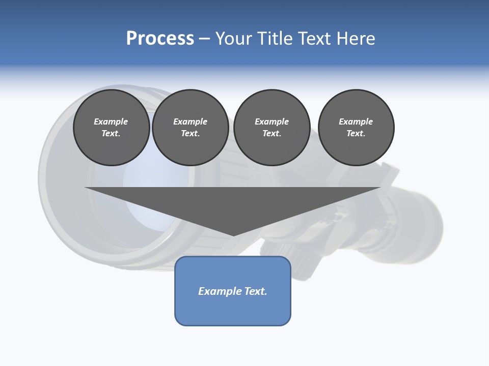 White Military Gun PowerPoint Template