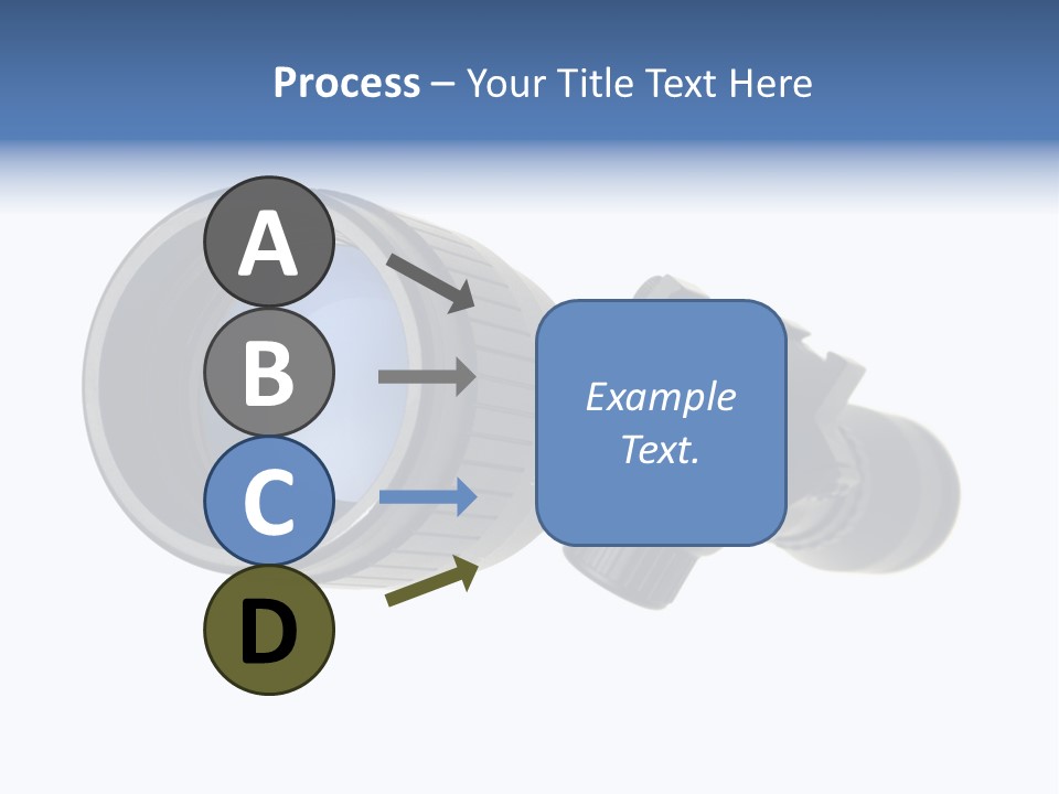 White Military Gun PowerPoint Template