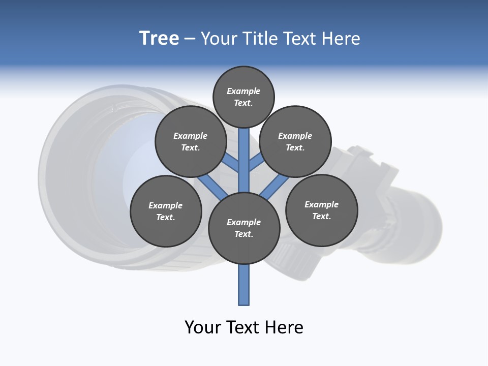 White Military Gun PowerPoint Template